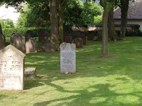 Der jüdische Friedhof in Bad Arolsen (Kreis WaldeckFrankenberg)